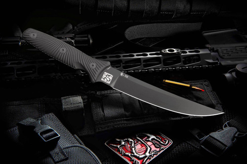 Spartan Ronin Torii Black Handle Black Blade D2 Steel SBBL4BKBK